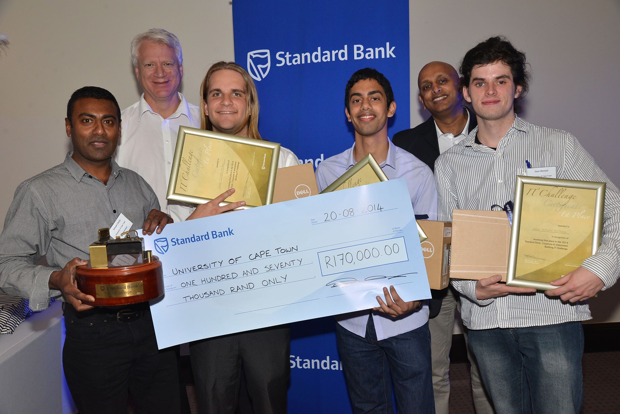 University of Cape Town wins Standard Bank IT Challenge 2014