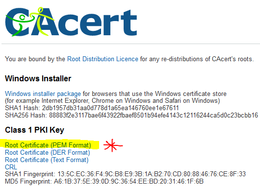 CAcert_PEM_root